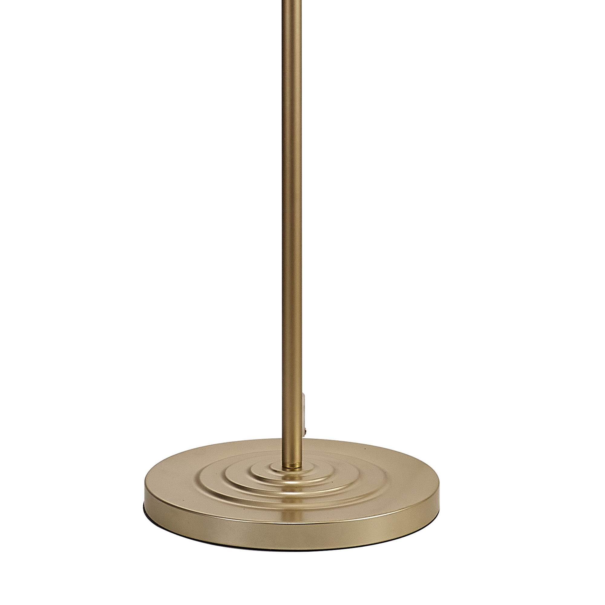 DK0993 Banyan CG CR Deco Banyan 45cm 3 Light Floor Lamp Champagne Gold